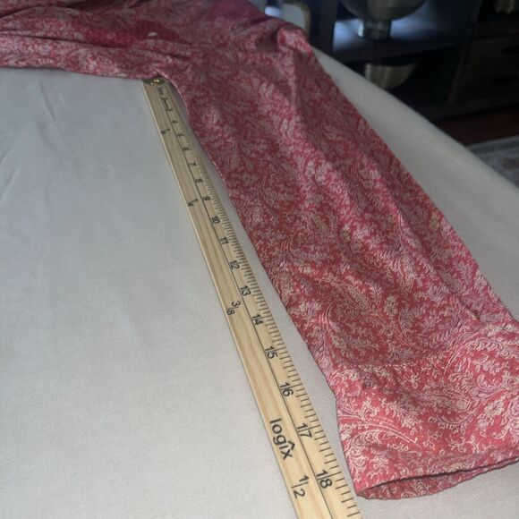 Vintage Ralph Lauren Western Red Button Shirt Top Size L - Picture 9 of 11